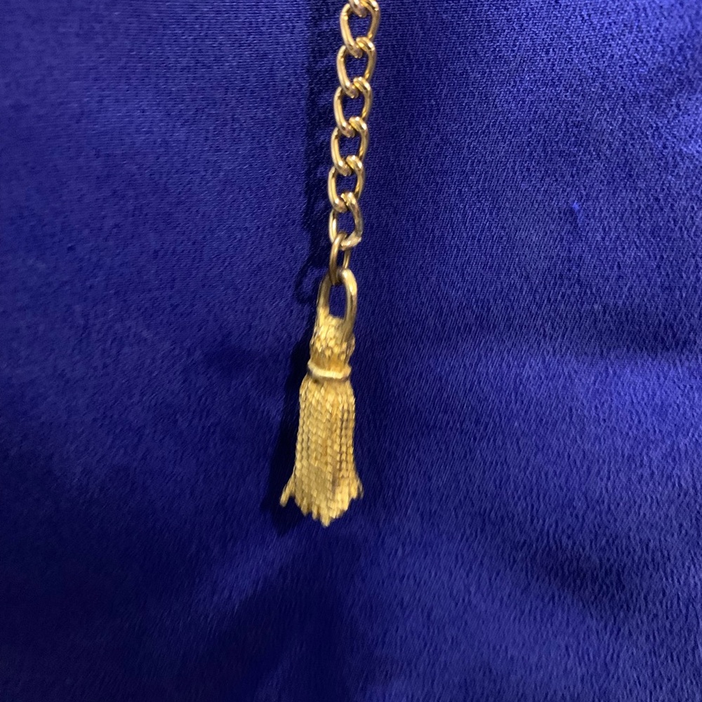 Patrick Collection Blue Button-Down Silk Dress - image 4